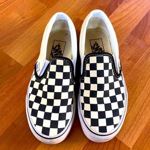 Checkerboard Vans